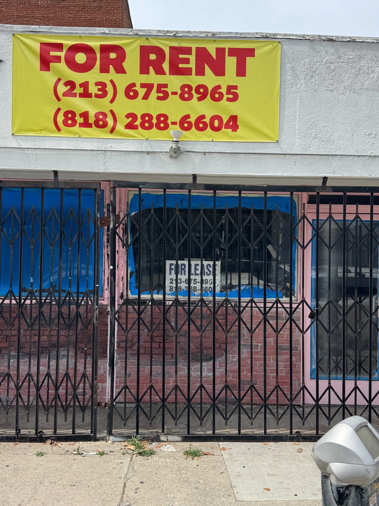 For lease graffiti wall Echo Park